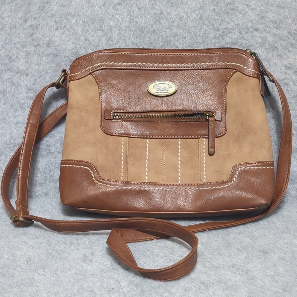 BOC Born Concept Vegan Leather Brown Crossbody bag